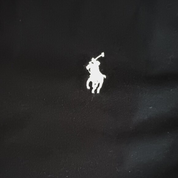 Polo Ralph Lauren Vintage Shirt XL Classic Black Short Sleeve Single Stitch - Picture 5 of 7